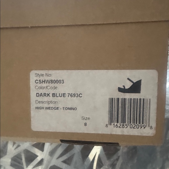 Carmen Sol  Tonino  Wedge Sandals New never worn!!! Box included - Picture 2 of 8